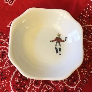 Vintage Mayer China chuck wagon chef “Cookie” dish